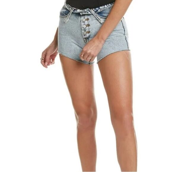 BlankNYC Denim Shorts Womens‎ Size 29 The Boy Short Let’s Roll Jean - Picture 1 of 9